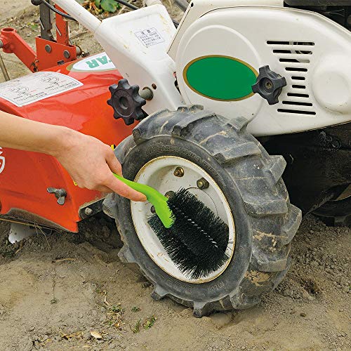 Azuma AZ655 Hard Corner Washing Brush, Large, Width 3.5 inches (9 cm), Total Length 9.8 inches (25 cm), Removes Stubborn Mud Dirt