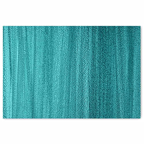 Darkyazi 23.6" x 35.4" Colorful Doormats Entrance Front Door Rug Funny Outdoors/Indoor/Bathroom/Kitchen/Bedroom/Entryway Floor Mats，Non-Slip Polyvinyl Chloride (Blue) - color: Blue