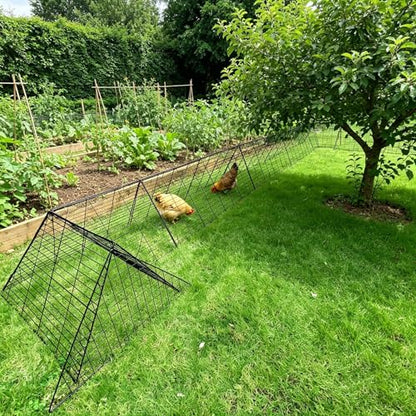Heavy Duty Chicken Run Tunnel for Yard & Outside, Foldable & Expandable Chicken Tunnel, Portable Predator-Proof Poultry Playpen for Chickens, Rabbits & Ducks - size: Coop 2