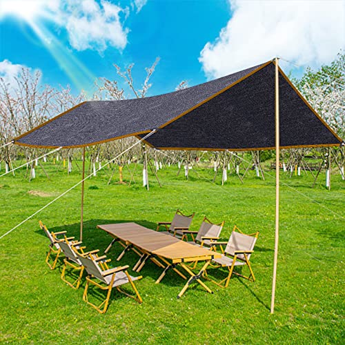 Shade Cloth - for Plants Greenhouse, 70% Sunblock Shade Sails -for Outdoor Garden Pergola Patio Lawn Sun Shade Cloths for Kennel Chicken Coop Easier to Hang Plant Shade Net Cover - size: 6.5'x20'
