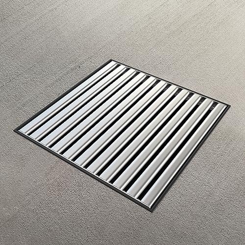 Vodaland - 12x12 Catch Basin Stainless Steel ADA/Heel Proof Grating Package with Debris Basket Included!