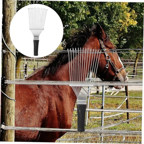 VANZACK 2Pcs Lightweight Deshedding Tool for Grooming Brush Cattle Shedding Brush Portable Goat Hair Remover for Clothes Carpets and Travel Compact and Effortless Use