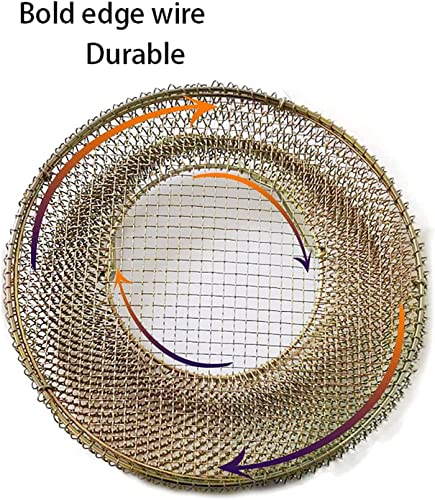 JIYUJIAHUA Egg Basket, Collapsible Mini Storage - Can Easily Load Eggs for Carrying and Collecting Eggs, Easy Washing, and Fast-drying, Country Primitive Farmhouse Style, DANLAN-001