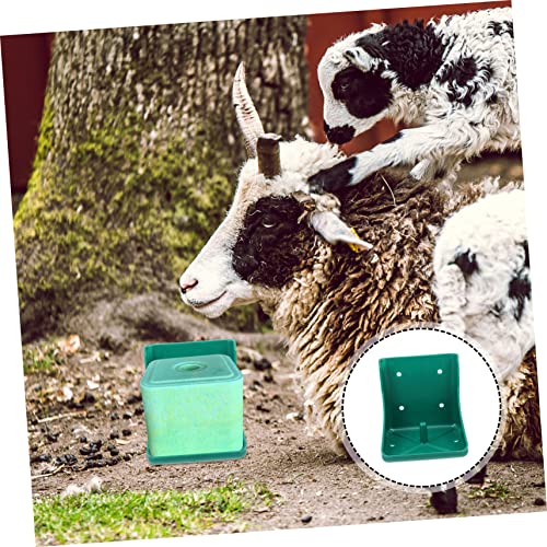 Salt Brick Licking Box for Livestock Sheep Feeder Cattle Feeding Trough Mineral Block