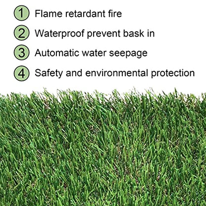 Chickens Nesting Box Pads 6 Pcs Washable Fake Turf Mats Grass Carpet Reusable Hens Nest Boxes Pad Chicken Coop Bedding for Laying Eggs (12 x 12 x 0.78 Inches) - color: 【Green】