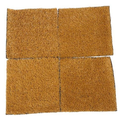 TOYANDONA 4pcs Artificial Nest Mats Hen Nesting Bedding Coop Nesting Pads Reusable Pads for Egg Laying