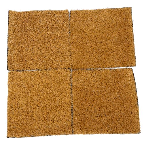 TOYANDONA 4pcs Artificial Nest Mats Hen Nesting Bedding Coop Nesting Pads Reusable Pads for Egg Laying