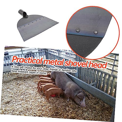 BESPORTBLE 1Pc Sturdy Shovel for Household Cleaning Premium Manual Spade for Henhouse Long Durable and Lightweight Manure Scoop for Livestock Care and Outdoor Use