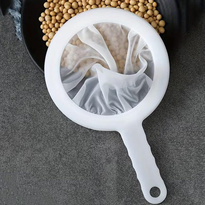 Mesh Filter 200 Mesh Polycarbonate PC Dispenser Strainer 1-Pack for Soy Milk Coffee Yogurt and Juices Easy Pour for Kitchen, 1PC