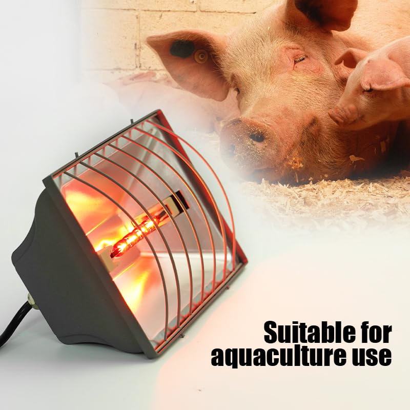 Automatic Heating Breeding Equipment Heater Catalytic Heating Lamp Poultry Chicken Pig Sheep Cattle Horse Animal Heating Plate
