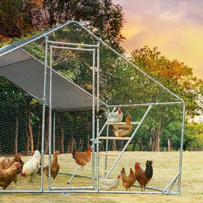 PETSFIT Square Chicken Roosting Perch, Perfect for Backyard Poultry, Chickens Perch for Coop, Easy to Assemble&Clean, Farm Chicken Toys (55" L x 40" W) - size: 55.0"L x 40.0"W x 2.5"H