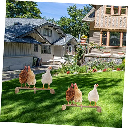 VICASKY Chicken Perch Stand Wooden Roosting Bar for Chickens Pet Supplies Roosting Bars