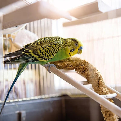 3 Pcs Bird Ladder for Cage Wooden Bird Ladder, Flexible Climbing Bird Toys Hanging Bird Cage Ladder for Parakeets Parrots Cockatoo Lovebirds, Hanging Bird Cage Ladder
