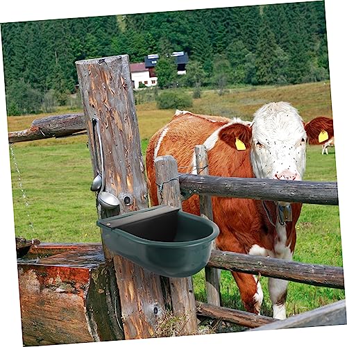 Automatic Cow Water Bowl Float Valve Livestock Waterer for Cattle and Horses Sturdy Automatic Water Feeder Level Control 1-Piece Design