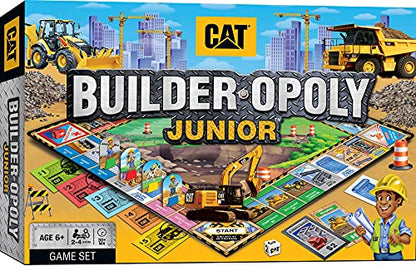 MasterPieces Kids & Family Board Games - Caterpillar Builder Opoly Jr. - Officially Licensed Board Games for Kids, & Family - style: Caterpillar Builder