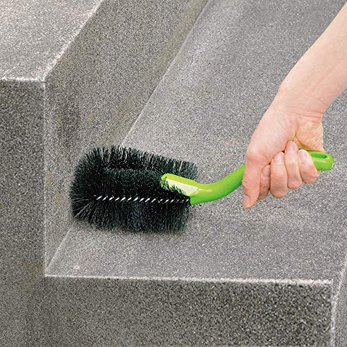 Azuma AZ655 Hard Corner Washing Brush, Large, Width 3.5 inches (9 cm), Total Length 9.8 inches (25 cm), Removes Stubborn Mud Dirt