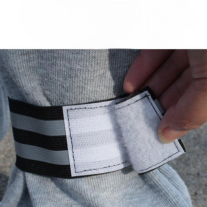 Reflective Ankle Bands for Cycling, Adjustable Leg Straps with Reflective Strips, 35cm Length, 5cm Width, Safety Gear for Biking