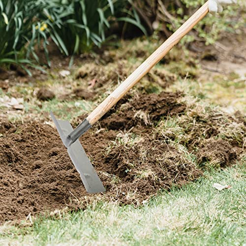 VANZACK Thickened Manure Spade Head for Livestock Cage Rake Scraper for Fowl Manure Cleaning
