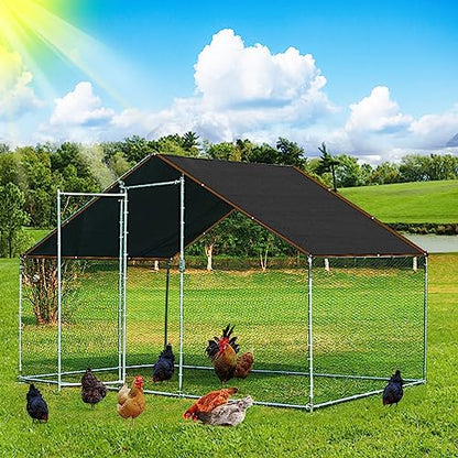 Shade Cloth - for Plants Greenhouse, 70% Sunblock Shade Sails -for Outdoor Garden Pergola Patio Lawn Sun Cloths for Kennel Chicken Coop Plant Net Cover - size: 6.5'x10'