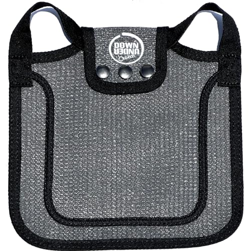 DOWN UNDER OUTDOORS Chicken Saddle with Adjustable Straps for Medium and Large Hens, Chicken Apron, Poultry Saver, Pet Supplies, Including Shoulder Cover (Grey Mesh) - color: Grey Mesh