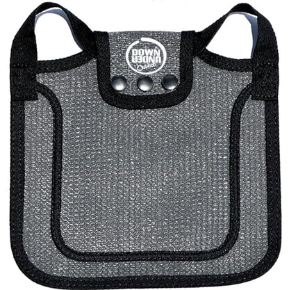 DOWN UNDER OUTDOORS Chicken Saddle with Adjustable Straps for Medium and Large Hens, Chicken Apron, Poultry Saver, Pet Supplies, Including Shoulder Cover (Grey Mesh) - color: Grey Mesh