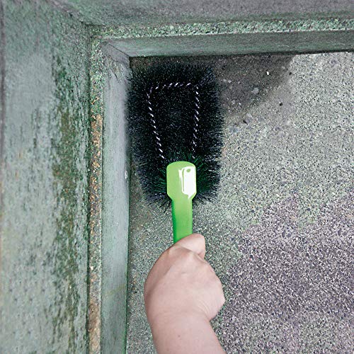 Azuma AZ655 Hard Corner Washing Brush, Large, Width 3.5 inches (9 cm), Total Length 9.8 inches (25 cm), Removes Stubborn Mud Dirt