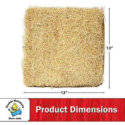 Cackle Hatchery Laying Hen Nest Box Pads and Chicken Coop Floor Pads Made in USA from Sustainable Aspen Exceslior - 13 x 13 Thick Pads (40 Pack) - size: 40 Pack
